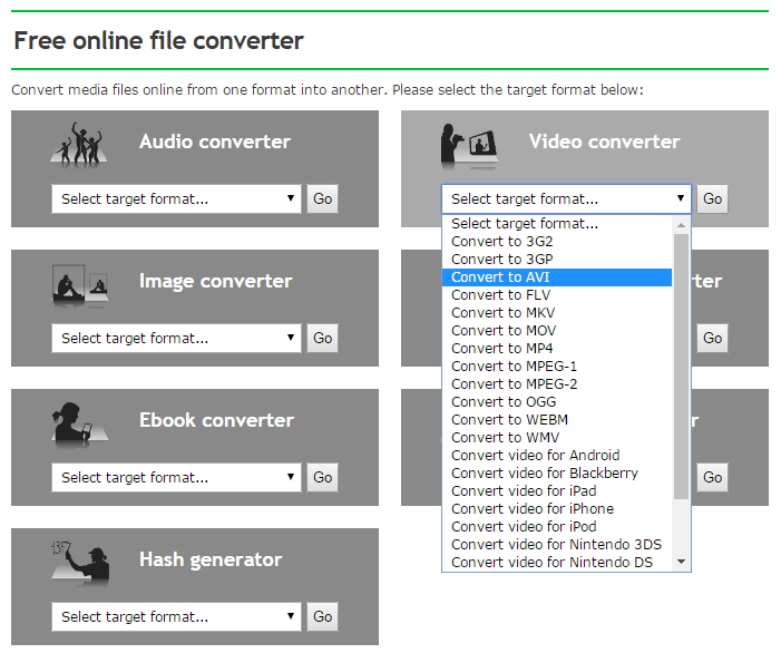 free online mkv to avi converter